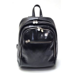 ZAINO PELLE 10817 NERO