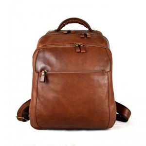 ZAINO PELLE 108629 MARRONE