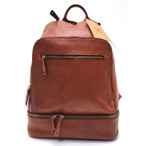 ZAINO PELLE 108806 CUOIO