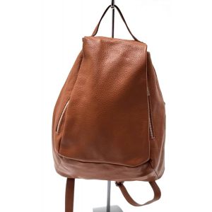 ZAINO PELLE 10889 CUOIO