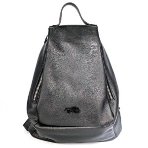 ZAINO PELLE 10889 NERO