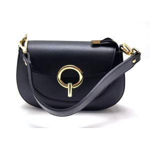 BORSETTA PELLE 10896 NERO