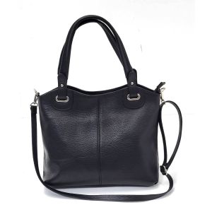 BORSA PELLE 10898 NERO