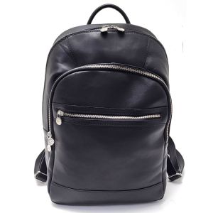 ZAINO PELLE 10937 NERO