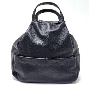 ZAINO PELLE 10984 NERO