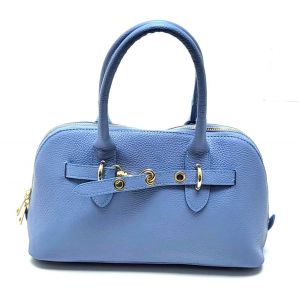 BORSA PELLE 10985 CELESTE