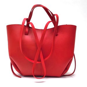 BORSA PELLE 10986 ROSSO