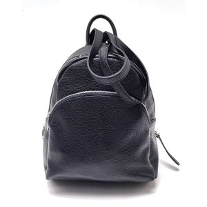 ZAINO PELLE 10998 NERO