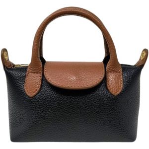 BORSETTA PELLE 11002 NERO
