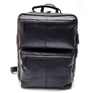 ZAINO PELLE 11012 NERO