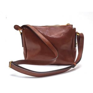 BORSA PELLE 1103 MARRONE