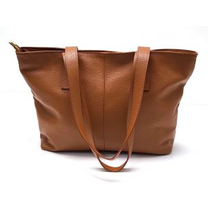 BORSA PELLE 1109 CUOIO