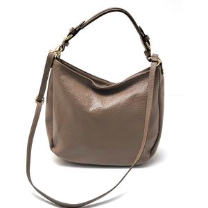 SACCA PELLE 1111 TAUPE