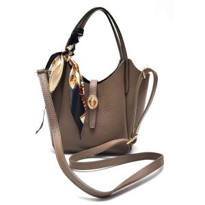 BORSETTA PELLE 1137 TAUPE
