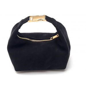 BORSETTA CAMOSCIO 1139 NERO