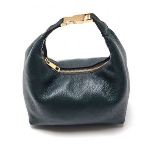 BORSETTA PELLE 1139 VERDE