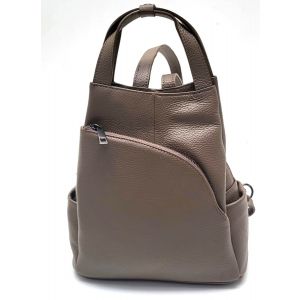 ZAINO PELLE 1141 TAUPE