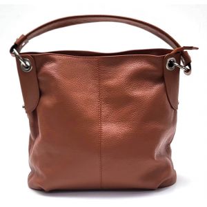 SACCA PELLE 1142 CUOIO