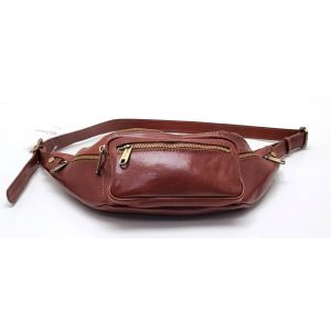 MARSUPIO PELLE 1206 MARRONE