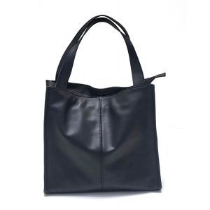 BORSA PELLE 1279 NERO