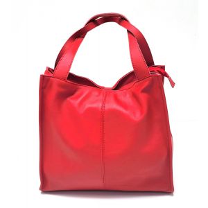 BORSA PELLE 1279 ROSSO