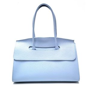 BORSA PELLE 1282 CELESTE