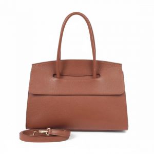 BORSA PELLE 1282 CUOIO