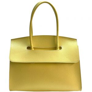 BORSA PELLE 1282 GIALLO