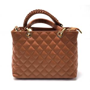 BORSA PELLE 1284 CUOIO