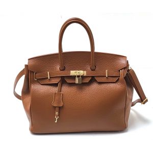 BORSA PELLE 1292 CUOIO