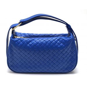 BORSA PELLE 1297 BLU