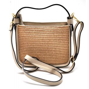 BORSA RAFFIA 1298 BEIGE