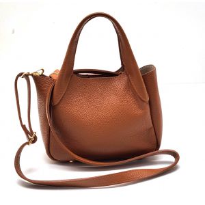 BORSETTA PELLE 1312 CUOIO