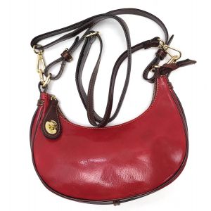 BORSA PELLE 1313 ROSSO