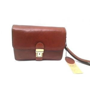 BORSELLO PELLE 13367 108612 Marrone