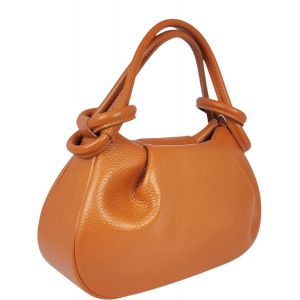BORSETTA PELLE 1374 CUOIO