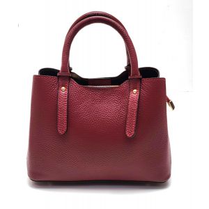 BORSETTA PELLE 1375 BORDO