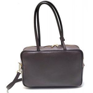 BORSA PELLE 1383 T.MORO