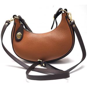 BORSETTA PELLE 1386 CUOIO