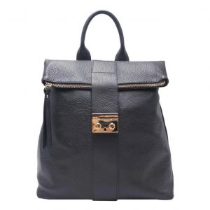 ZAINO PELLE 1387 NERO