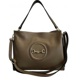 BORSA PELLE 1393 T.MORO