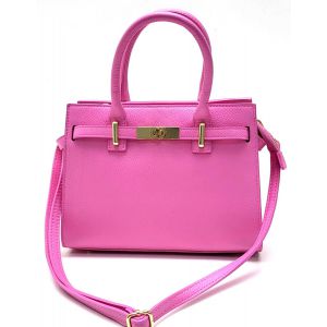 BORSA PELLE 1727 FUXIA