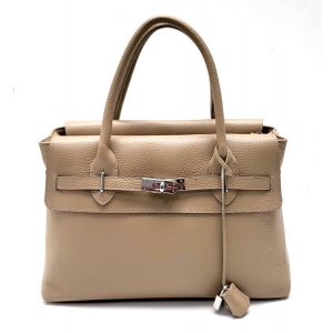 BORSA PELLE 1824 TAUPE