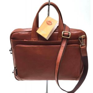 CARTELLA PELLE 1904 MARRONE