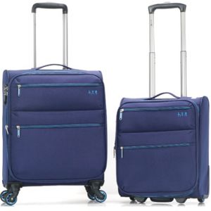 COPPIA TROLLEY TESSUTO 1976/2 BLU