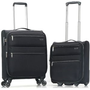 COPPIA TROLLEY TESSUTO 1976/2 NERO