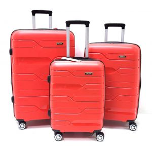 SET TROLLEY POLIPROP HT-2209 ROSSO