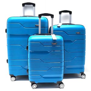 SET TROLLEY POLIPROP HT-2209 AZZURRO