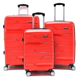 SET TROLLEY POLIPROP HT-2209 ROSSO