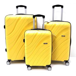 SET TROLLEY POLIPROP HT-2210 GIALLO